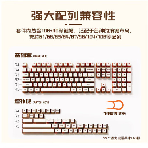 罗技（Logitech） K835 机械键盘84键 有线键盘 游戏电竞键盘 办公键盘 电脑键盘TTC K835冰咖键帽版 红轴
