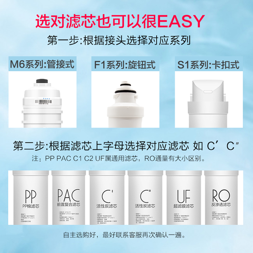 
Kuangjun suitable for Midea water purifier filter element MRC1592B-50G MRC1693A 1593A 1687A 1692A 1786B 1886B-50G MRO215-4 filter element [S2RO blue film] filter element