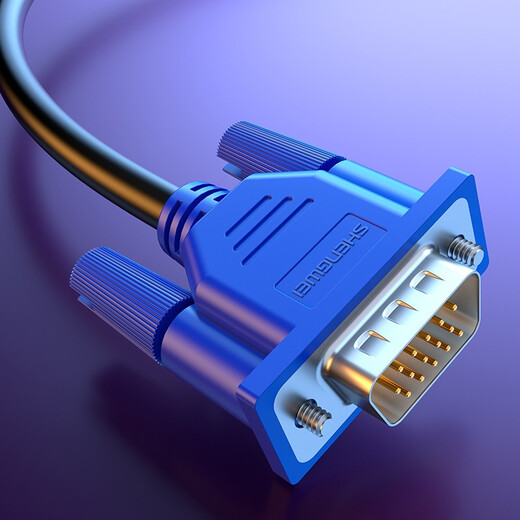 Shengwei VGA cable high-definition video cable 1.8-meter computer host connected to projector display 3+6 core data signal cable VC-3018