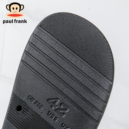 Paul Frank Big Mouth Sandales Sandales Summer Home's Home's Sole Sole Sole Flooring Us qui se trouvent des sandales décontractées à quatre saisons PF6218 DAHONG 45 Convient pour l'usure quotidienne 43/44
