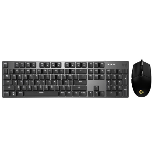 Logitech (Logitech) K845 Teclado mecánico G102 Juego de deportes electrónicos con el mouse con cable Teclado de nivel de entrada básico y conjunto de mouse de teclado personalizado Teclado completo de tamaño completo Macro Juego del mouse Logitech K845 Red Axis + G102 Segunda generación Negro Generación de segunda generación