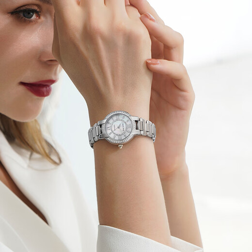 
Caloric King [Snowflake] Fashionable light luxury diamond-set watch Women's temperament watch Women's watch CK15699
