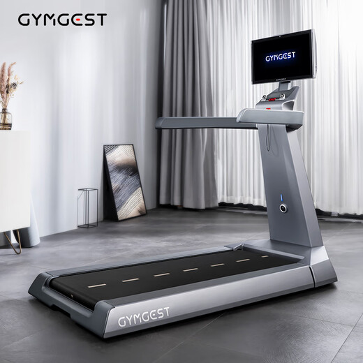 GYMGEST home sports weight loss AI smart 21.5-inch screen indoor shock-absorbing small shock-absorbing folding treadmill
