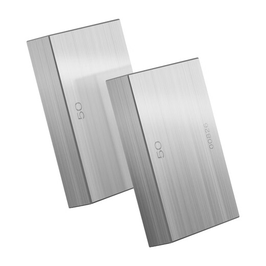 Three-quantity metric 32-112 piece block gauge standard block 0 level 1 set of caliper micrometer calibration block gauge block JD454 32 pieces 0 level (1-50mm)