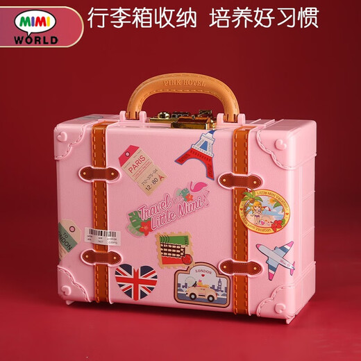 Mimiworld para niños muescas de muñeca hotel casa de muñecas casa juguete para niña