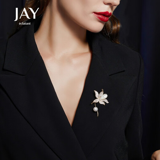 Jay flower brooch female bohemian style corsage accessories birthday gift for elder mother and mother-in-law