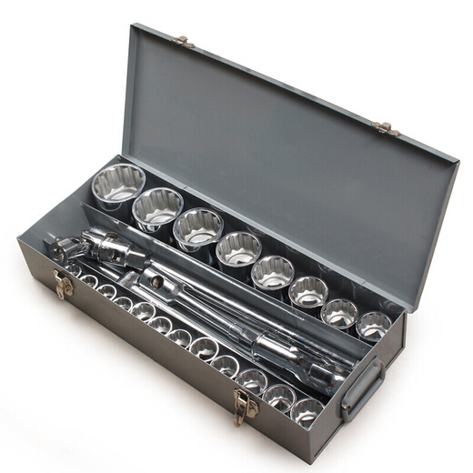 鰰Japan Fukuoka Tools Quick Release Ratchet Wrench Socket Set Heavy Duty Motorcycle Maintenance Tool Set 鰰