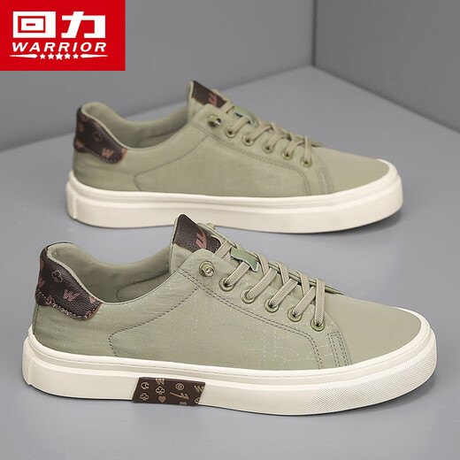
Warrior shoes men's one foot men's casual shoes soft sole breathable shoes H413T green 42