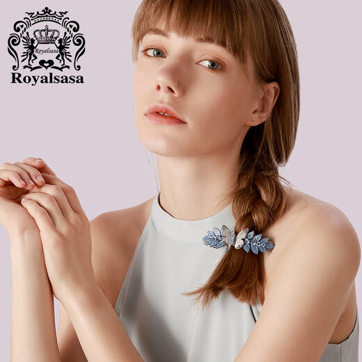 Royal sasa royal salsa hairpin top clip hairpin butterfly hair accessories ponytail clip spring clip horizontal clip jewelry