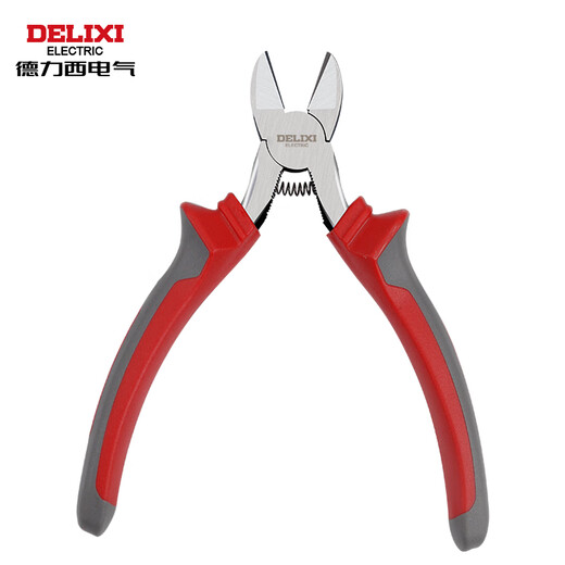 Delixi Electric high carbon steel diagonal nose pliers for home use 6 inches 160mm