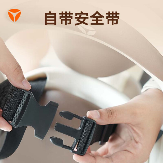 Yadea front-mounted baby chair electric bike modern child seat safety shock absorber bicycle child seat - black
