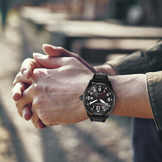 CITIZEN [Limited time flash sale special clearance] Optical kinetic belt fashion casual business luminous calendar waterproof men's watch BM6835-23E