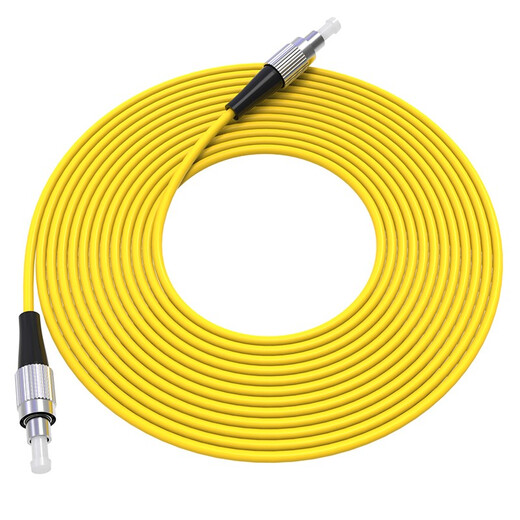 Nokoxin Telecom Grad Einzelmodus Single-Core-Faser-Jumper im Home Faser-Verlängerungskabel Optische Endmaschine Transceiver Pigtail unterstützt Länge Custom UPC-Anschluss 5 Meter FC-FC