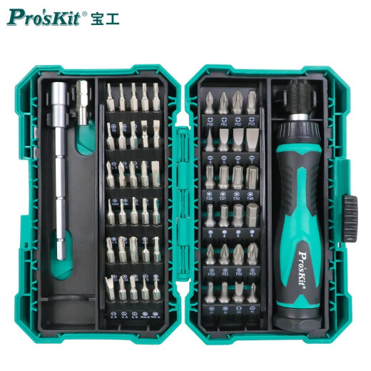 Pro'skit SD-9857M 57-In-1 Mantenimiento multifuncional Destornillador Juego de destornillador Conjunto de accionamiento múltiple