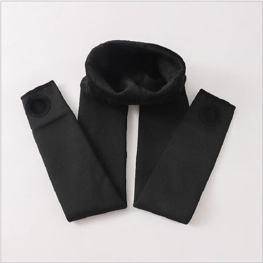 Леггинсы телесного цвета для девочек с перьями, зимние бархатные и утолщенные детские колготки, весенние и осенние теплые тренировочные белые танцевальные носки, цвет кожи стопы, бархатные и утолщенные, один размер подходит всем, размер M, рекомендуемый рост 110-125 см.