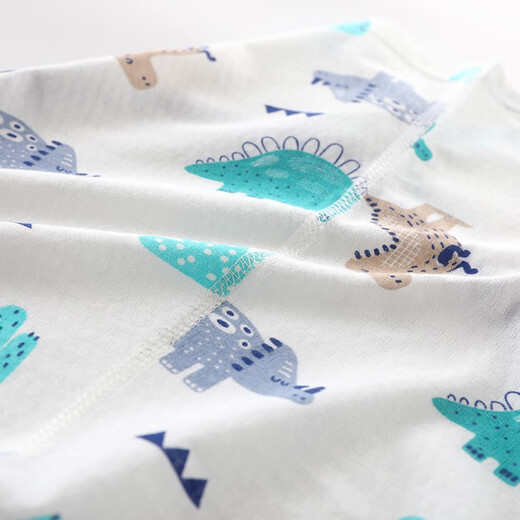 Little Pig Beiui Baby Onesie Weste reine Baumwollbaby Kleidung Dünne Sommermänner und Frauen ärmellose offene Kleidung Neugeborenen Sommeranzug 036 Kirschbär 90 cm