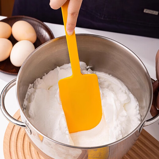 Ten-color life silicone spatula extra large all-in-one high temperature resistant cake cream food grade shovel smoothing mixing tool baking