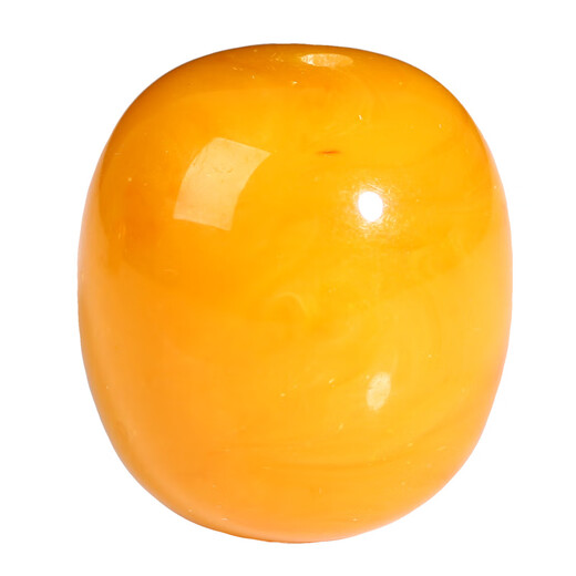 Fat Donglai's Valentine's Day gift, beeswax single bead bucket beads second generation single top bead bracelet with chicken fat yellow bucket beads 16*21mm/single