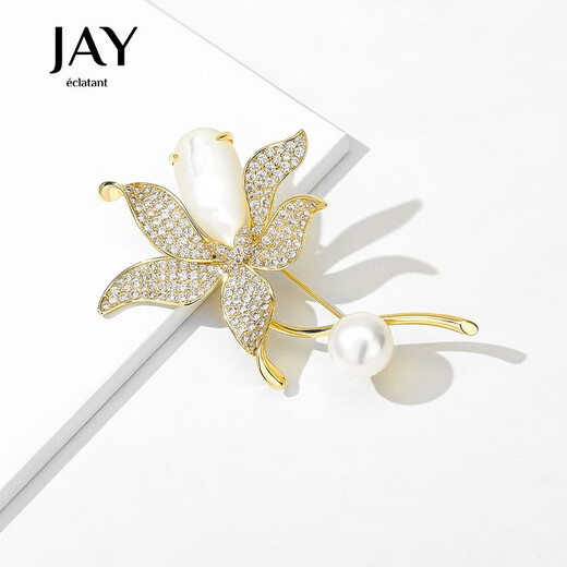 Jay flower brooch female bohemian style corsage accessories birthday gift for elder mother and mother-in-law