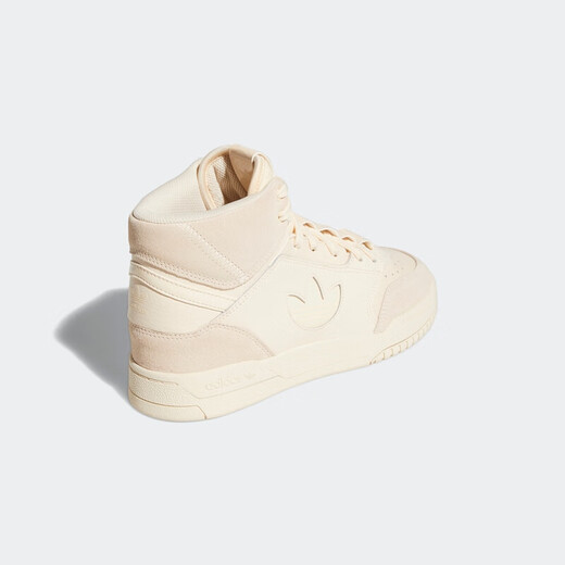 阿迪达斯 （adidas）休闲鞋女鞋夏季新款三叶草运动鞋百搭小白鞋高帮板鞋GZ1585 GZ1585米白浅灰 36.5