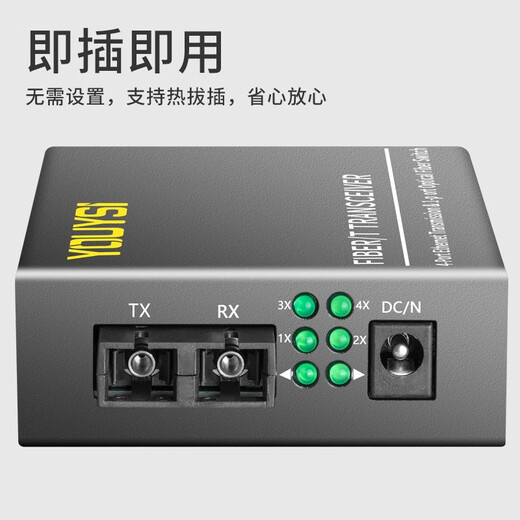 Yoysi gigabit multimode dual faser fasertransceiver 850 nm optoelektronisch konverter multimode faser transponder