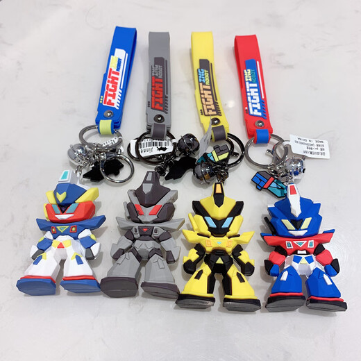 Que Huiyun Battle Roboter Optimus Prime Schoolbag Hängende Dekoration Schlüsselbund Anhänger Ins Wind Männlich Puppe Schlüsselbund Anhänger Battle Roboter-Gundam