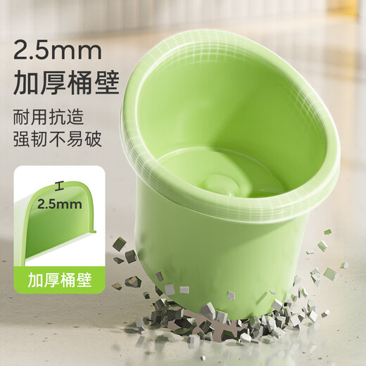 婧麒（JOYNCLEON）儿童洗澡桶宝宝泡澡桶婴儿可坐浴桶浴盆家用小孩游泳澡盆 升级款绿色带排水口【0-7岁】