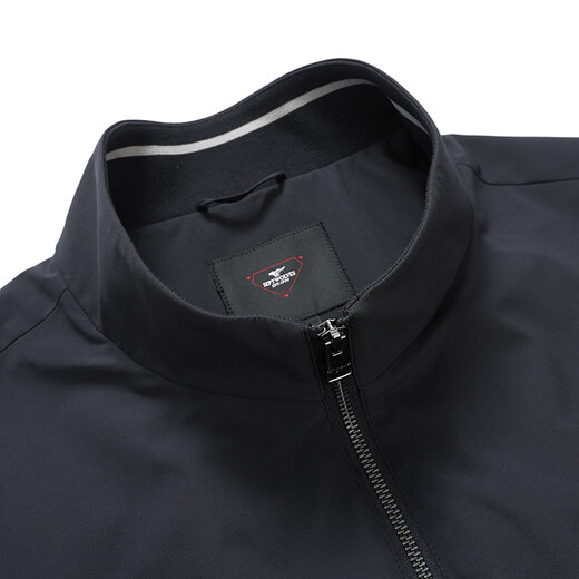 Septwolves Jacket Men's Autumn Jacket Men's Business Stand Collar Casual Top Single Jacket Windproof Jacket Cadre Men's Clothing