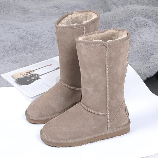 Cartelo Northeast Fell Integrated 2025 Neue koreanische Version von vielseitigen Anti-Skiing-Baumwollschuhen plus samtig verdickte lange Röhrchenschnee für Frauen gelb verbessert (95%25 Käufer wählen) 39