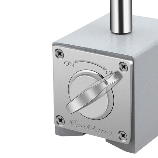 Three-quantity precision V-shaped magnetic watch base, strong switch-type magnet magnetic watch base, strong magnetic magnet base JD168 strong magnetic magnetic base 6T