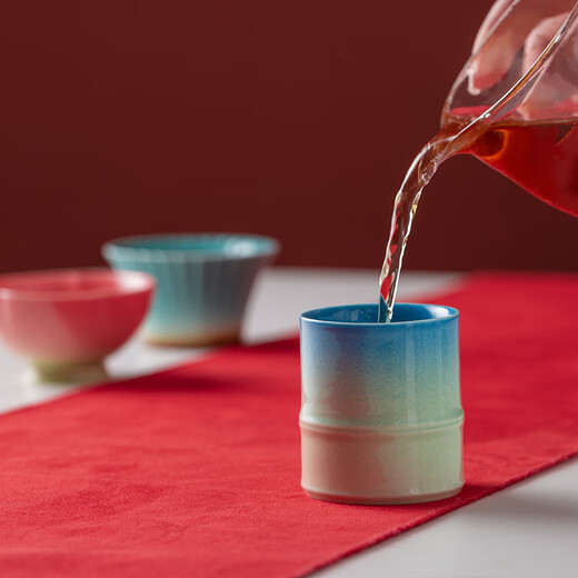 Forbidden City Culture Three Friends of Winter Tea Cup Set Tea Master Cup Ceramic Cup Palace Museum Cultural and Creative Birthday Gift Gift for Elders Gift Box