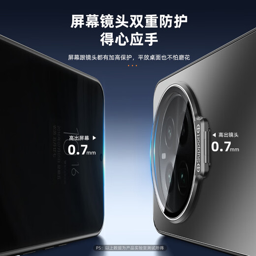 Fandun Realmegt5pro Mobiltelefon Hülle All-inclusive-integrierte Linsenklasse RMX3888 Schutzhülle REALME GT5PRO SHELL MEN CAMERAMAMENFILM SOFT SILICON HEISE ANTI-FALL FROSTED SHAUS [Yachuanqing]+Bildschirmschützer GT5 Pro Pro