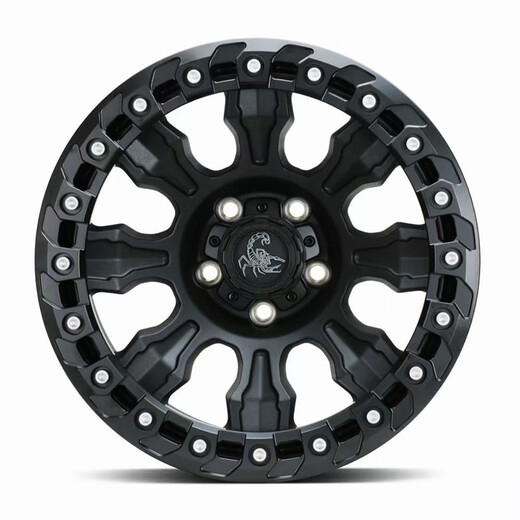 
AGILITY FORCE OFF-ROA WHEELS POVOOFF WHEELS 18-inch tank 400 Patrol tank 500 Pajero Patrol Road Cruiser Prado Tantra A728B Asian Black External Anti-Detection 18-inch 8.5J