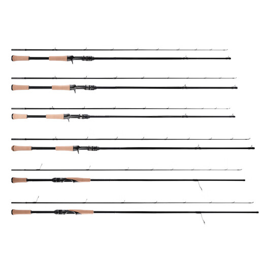 
Lingfeng lureleader 25 model lureleader rod gun handle straight handle perch mandarin fish insect rod black pit rod competitive fishing rod 2.03m 24 lure 682MHC gun handle