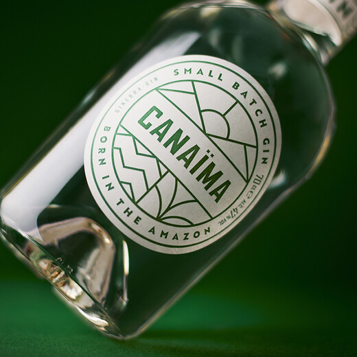 Canaima [Originalflasche importiert] Venezuela Amazon Rainforest Gin Wein 700 ml Canaima Regenwald Gin Wein 700 ml 1 Flasche