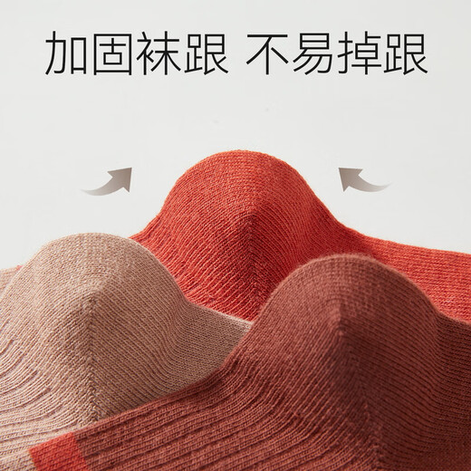 Catman Women's Socks Women's Autumn and Winter Mid-Tube Socks Women's 100% Cotton Pile Socks Antibacterial, Deodorant, Sweat-Absorbent and Versatile 5 Pairs