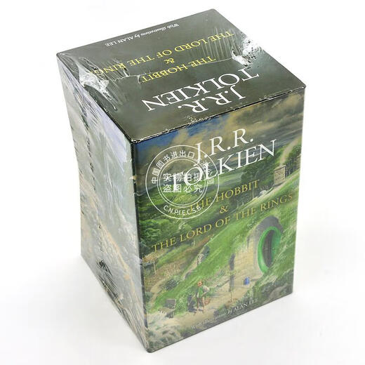 Spot Lord of the Rings The Hobbit Lord of the Rings 4 volumes English original The Hobbit and the Lord of the Rings Middle-earth Tolkien fantasy novel hardcover