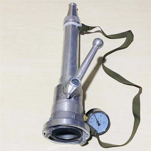 Suitable for customizing 65 pressure measuring DC fire water nozzle head with pressure gauge and switch fire hydrant cover test 65 pressure measuring switch water gun