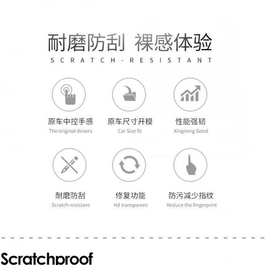 结盟者适用20-23款别克GL8/652/653es陆尊艾维亚内饰保护贴膜档位屏幕改 陆上公务舱   档位膜