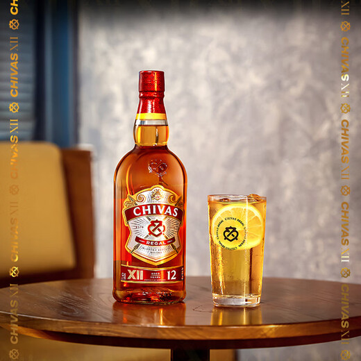 芝华士（Chivas Regal）12年苏格兰调和型威士忌 英国调配型 进口洋酒40%vol  单瓶500ml