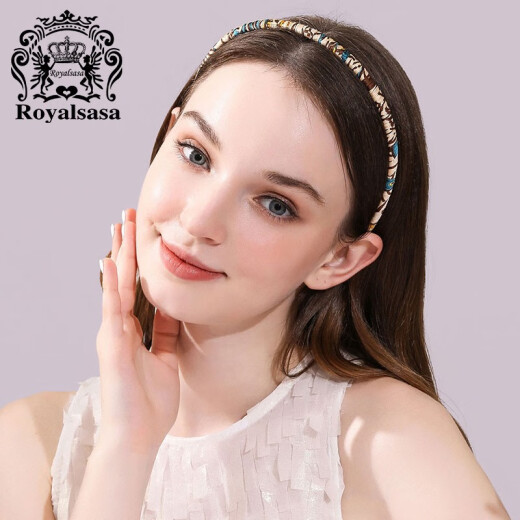 皇家莎莎（Royalsasa）时尚带齿压发发箍不伤发洗脸头箍发饰防滑发卡成人简约头饰夹子