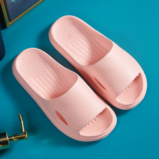 Yunyouli (yunyouli) indoor non-slip soft sole outer wear home glossy bathroom slippers non-slip bathing sandals 2113 blue 40-41