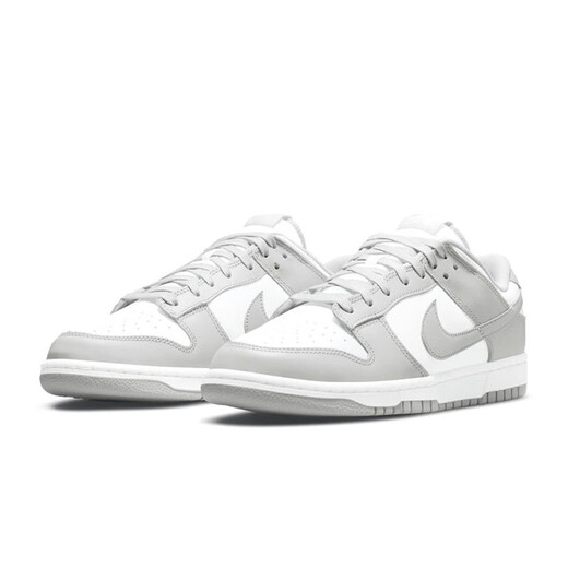 
Nike (NIKE) DUNK LOW Men's Low Top Skateboard Shoes DD1391 Gray White DD1391-103 42.5