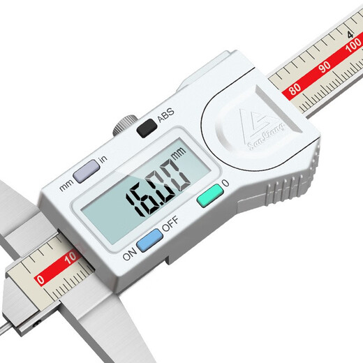 Three-quantity electronic depth gauge with table, high-precision digital display depth vernier caliper 0-150mm0-200-300 JD086 digital display 0-300mm (removable needle)