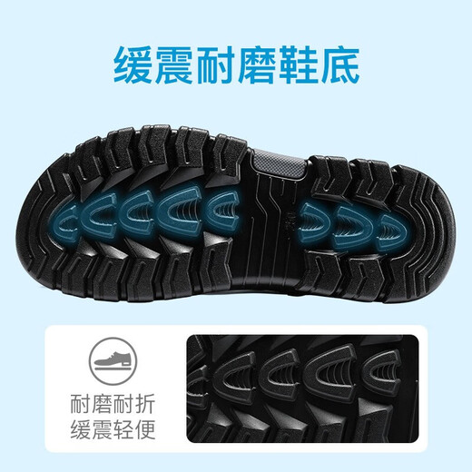 Chaussures de plage de la tête de la tête de vieil (Laorentou) Chaussures de pantoufles de couches de vache de vache de vache et de deux sandales extérieures LT12033 Brown 38
