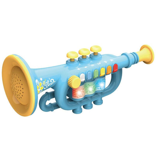 Jennerson Kinder Saxophon Baby kleiner schwarzer Röhrchen Elektromativer Instrumente Kollektion für Anfänger Leicht zu lernen tragbare Musikspielzeug weiße Klarinette [gewöhnliche Batterie]