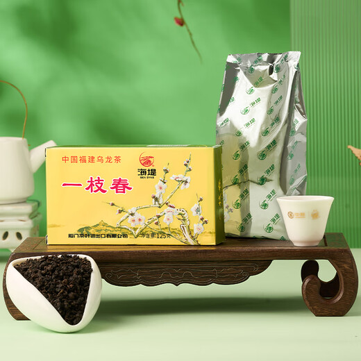 Thé mûr de la digue, thé Fujian Nanhei Oolong, Zhengxi Tea Color Type XT801 Yizhichun 125g * 1 boîte