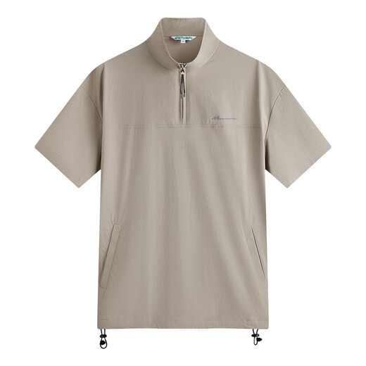 Mark Huafei [Outdoor Schnell trocken] Kurzärmeliges Polo-Hemd für Männer 25 Sommer Druck lässig Sport leichter atmungsaktiv