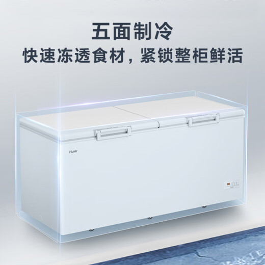 海尔（Haier）718升卧式商用家用冰柜大容量冷藏柜大冷冻柜冰柜家用冰箱大冷柜BC/BD-718GHEPD以旧换新