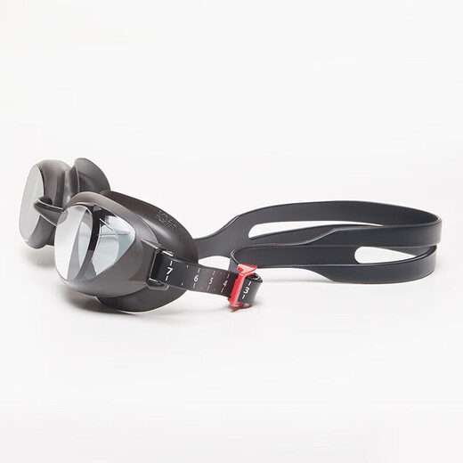 Speedo myopia swimming goggles, professional swimming training equipment, anti-fog, sun-proof and water-proof, gray/ash 400 degrees